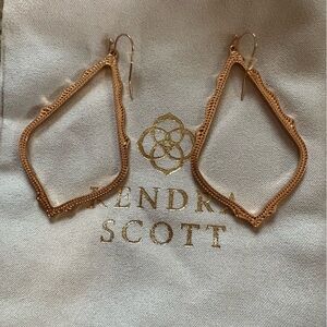 Kendra Scott Sophee Rose Gold Earrings